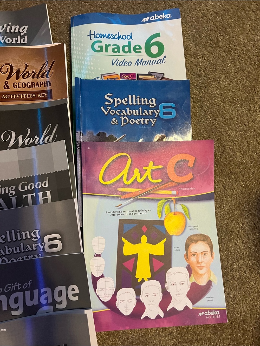 Abeka Grade 6 Homeschool Curriculum Book Set - (complete teachers kit) - Picture 5 of 5